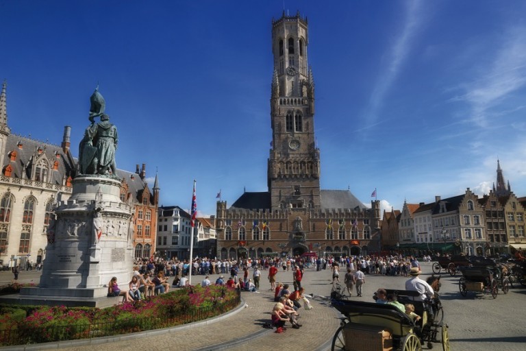 Bruges GrandPlace Travel